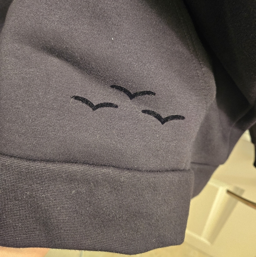 Cozy Lazypants Black Hoodie Medium